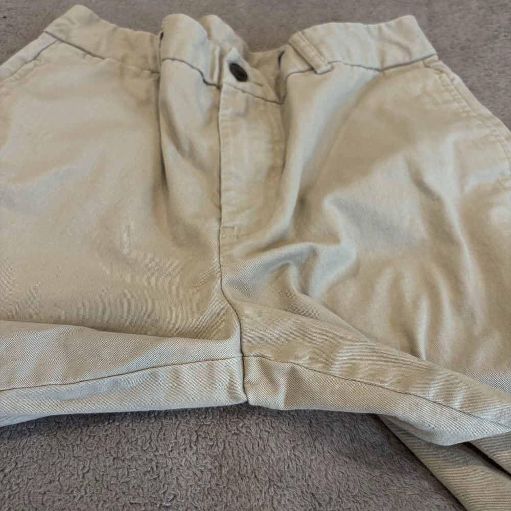 Polo Ralph Lauren Kids Beige Chino Uniform Pants Size 16‎ Classic Blue Pony Logo - Picture 7 of 10